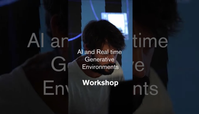 AI and Real-time Generative Environments | Workshop by RnA Studio | TKESHI Festival 2025